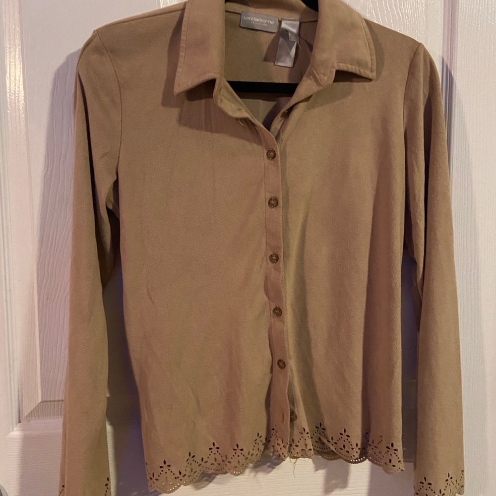 Vintage suede top